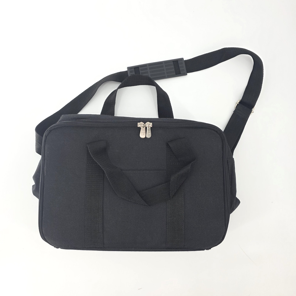 Makeup Organizer Business Briefcase Travel Nylon Compartments Pockets 16x10.5x7